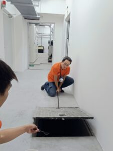 汙水池投藥處理