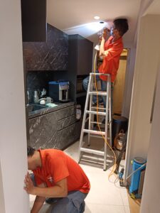 白蟻防治作業