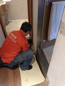 白蟻防治作業