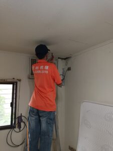 白蟻防治作業