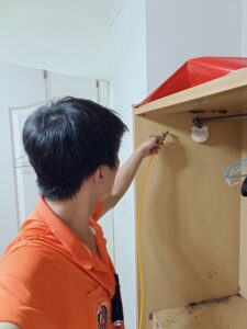 白蟻防治作業