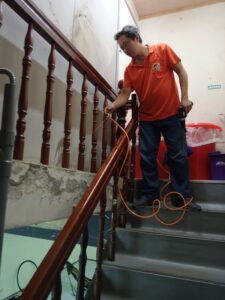 白蟻防治作業