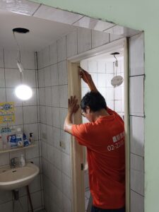 白蟻防治作業