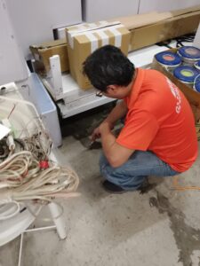 白蟻防治作業