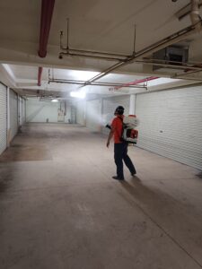 病媒蚊噴灑作業
