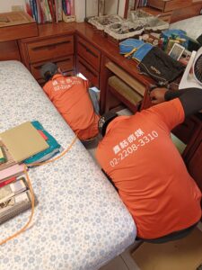 白蟻防治作業