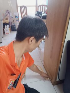 白蟻防治作業