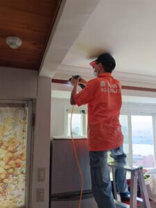 白蟻防治作業