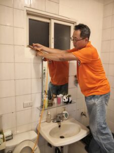 白蟻防治作業