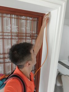 白蟻防治作業