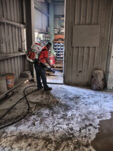 除蟲作業
