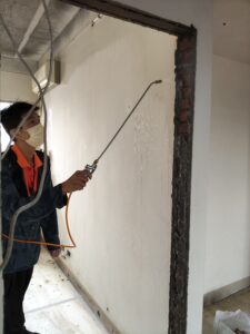 白蟻防治作業
