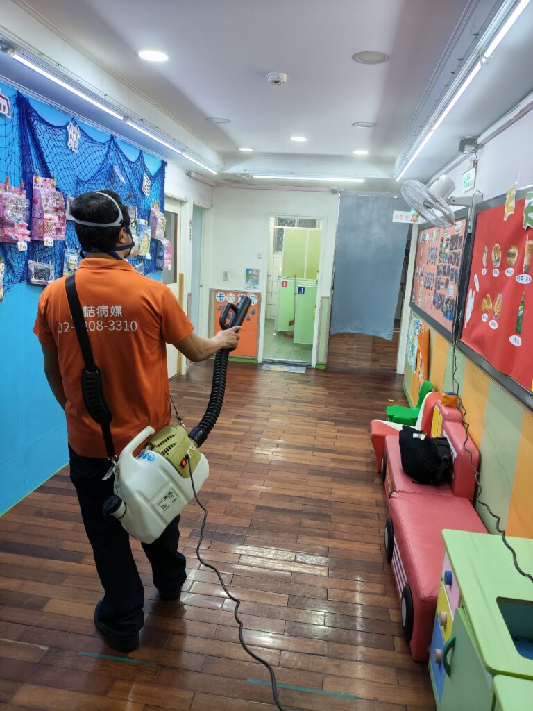 殺菌消毒施工