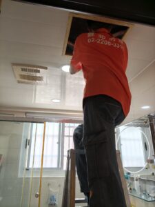 白蟻防治作業