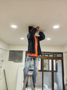 白蟻施工過程