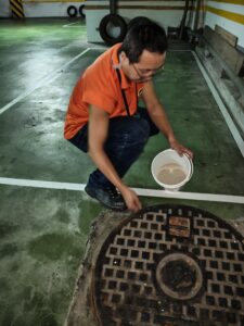 地下停車場除蚊