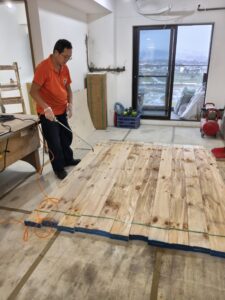 木作板材裝潢前除蟲作業